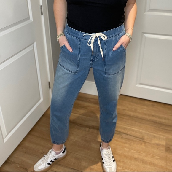 Yoga Jeans Denim - Yoga Jeans Malia Relaxed Jogger in Indigo